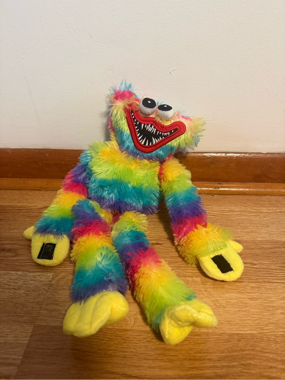 Huggy Wuggy Poppy Playtime Horror Game Rainbow 16” Plush